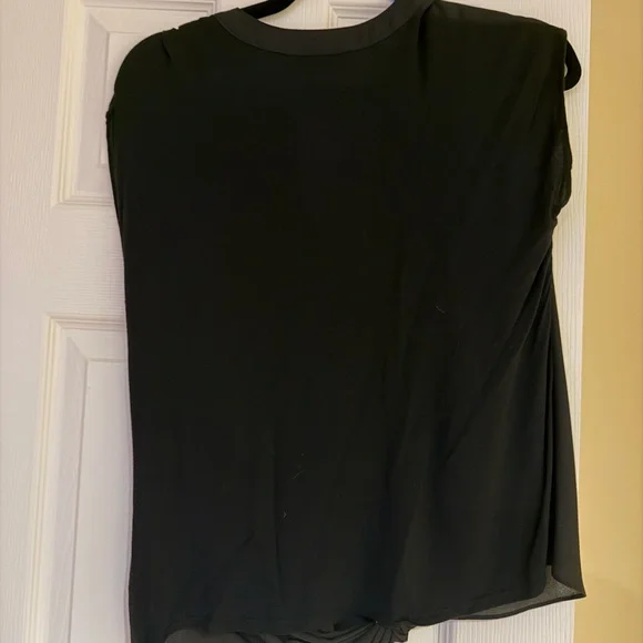 INC International Concepts Black Blouse - Picture 2 of 3